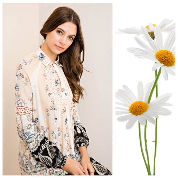 Entro Kayleigh Multi Print Tunic Dress - Picture 2 of 8